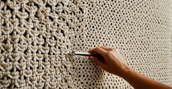 Crochet pour torchon mural : style et fonctionnalité en cuisine