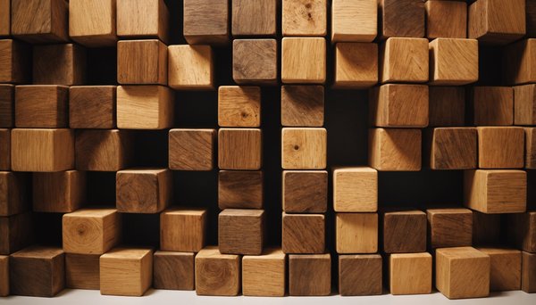 Cubes bois : l'art de personnaliser votre décoration intérieure